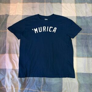 City Streets Navy Blue 'Murica T-Shirt